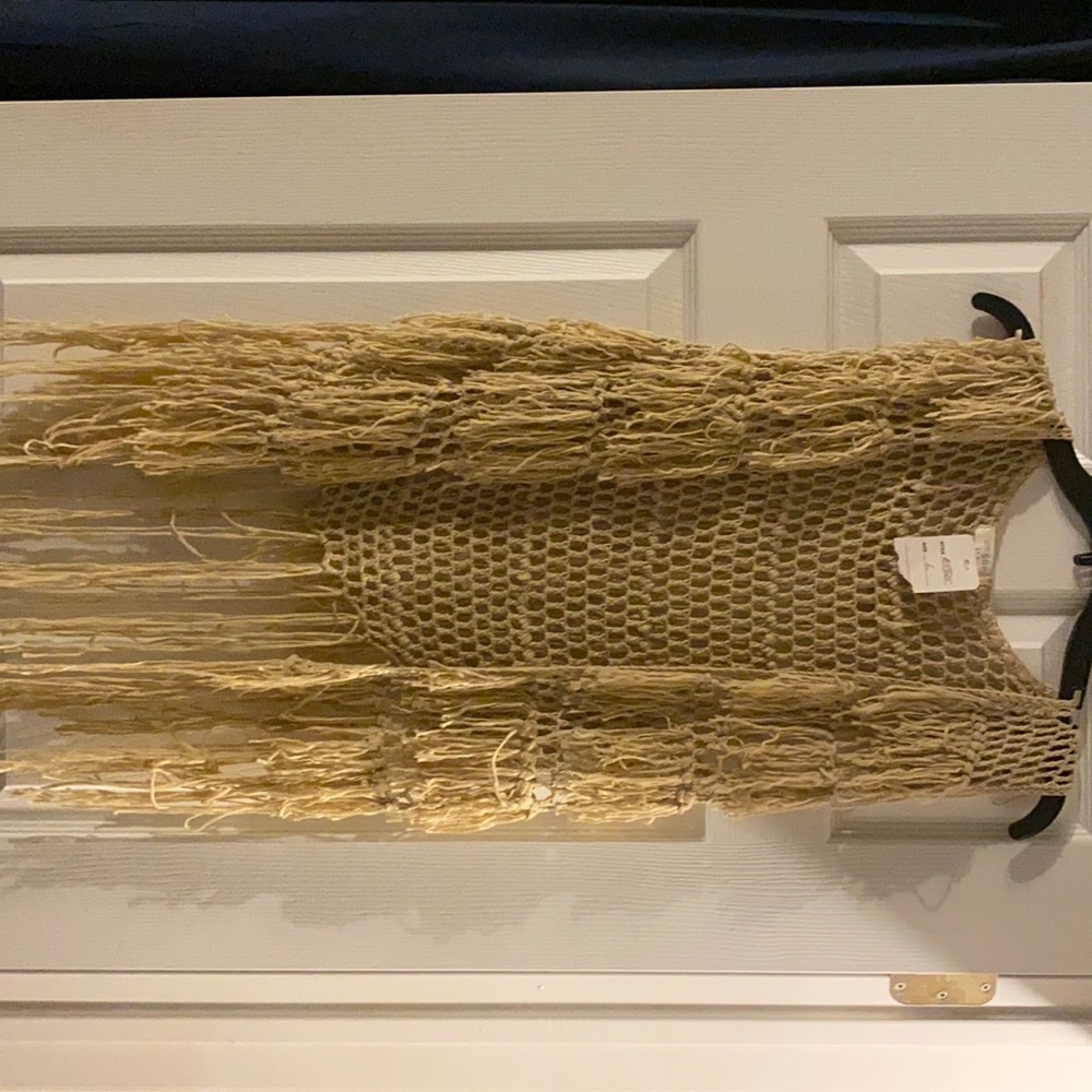 Women’s crochet front vest